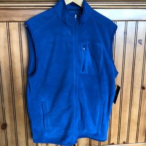 NWT Chaps Fleece Vest M